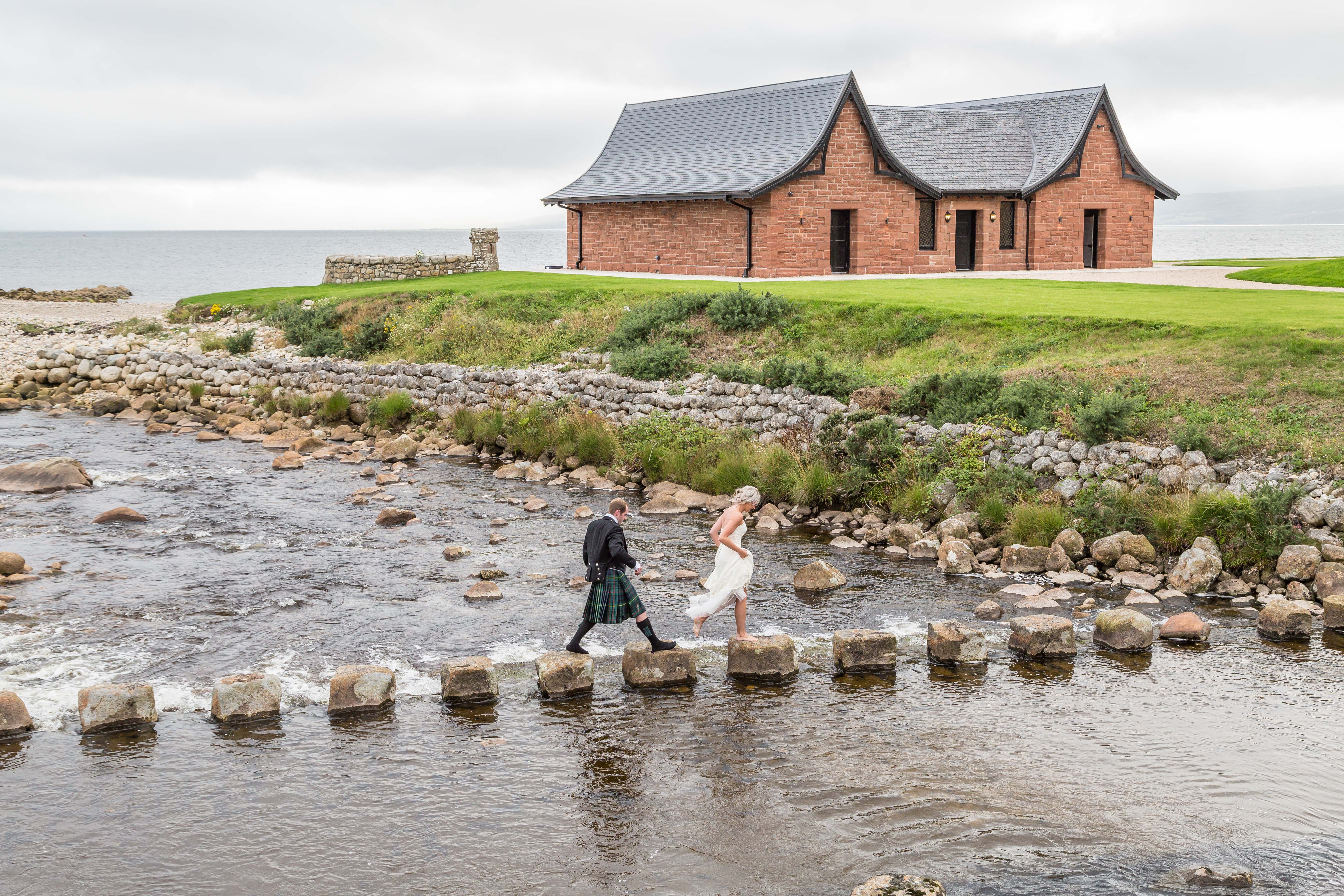 Dougarie Boat House, wedding venue on the Isle of Arran in the Scottish Isles