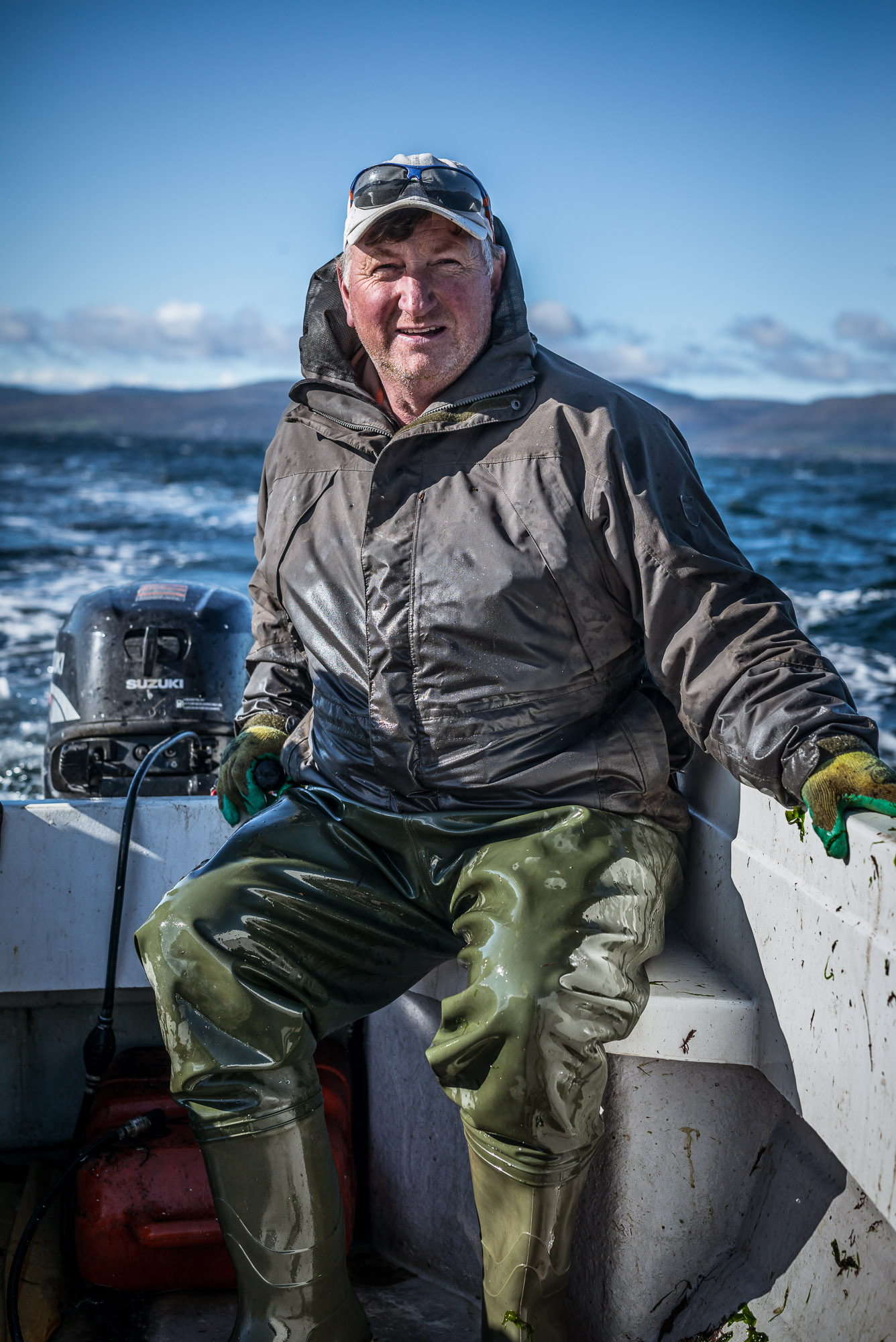 Fishing of the coast of the Isle of Arran on the Dougarie Estate