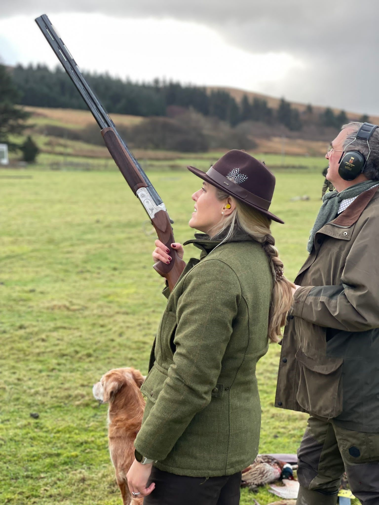 Shooting on the Dougarie Estate in the Scottish Highlands
